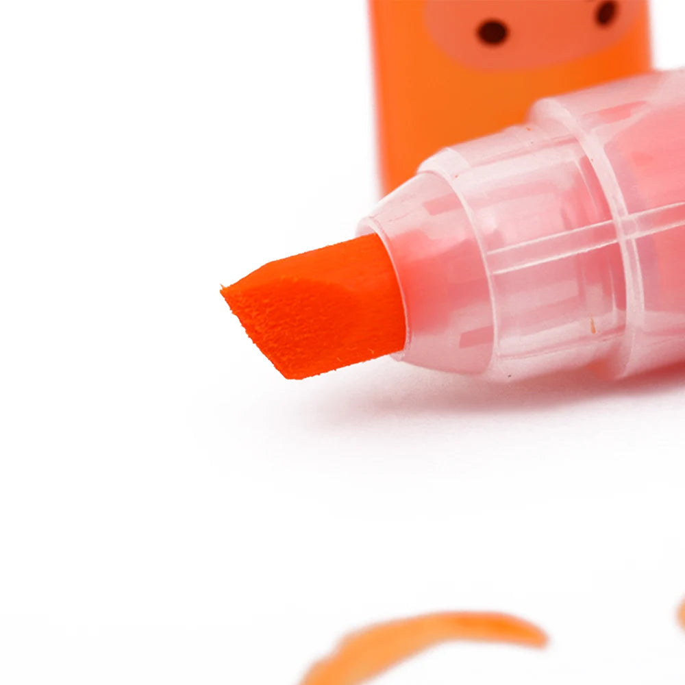 6PCS/Set Rabbit Mini Fluorescent Highlighter